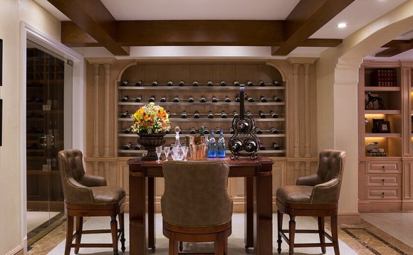 American-style wine cellar