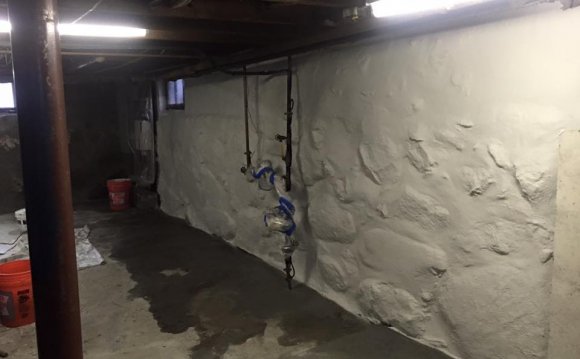 Basement waterproofing