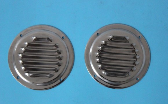 2X Circular Stainless Steel