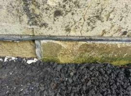 A damp proof course will stop rising damp from rising