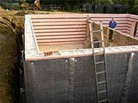 Another floor can be added to the house with a basement on a new build house