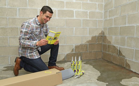 Waterproofing concrete basement walls