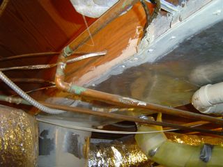 hvac duct design panned joist return leakage moldy basement bad air 1