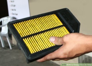 Image titled Change Your Air Filter Step 1