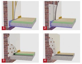 Wall finishes for Newton damp proof membranes